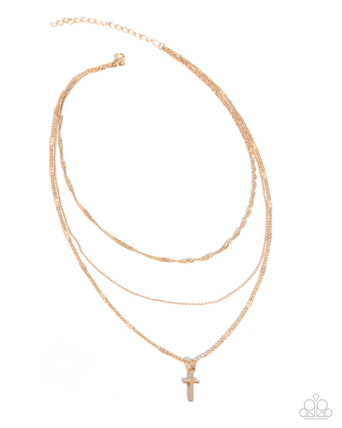 Divine Dedication - Gold - Paparazzi Accessories