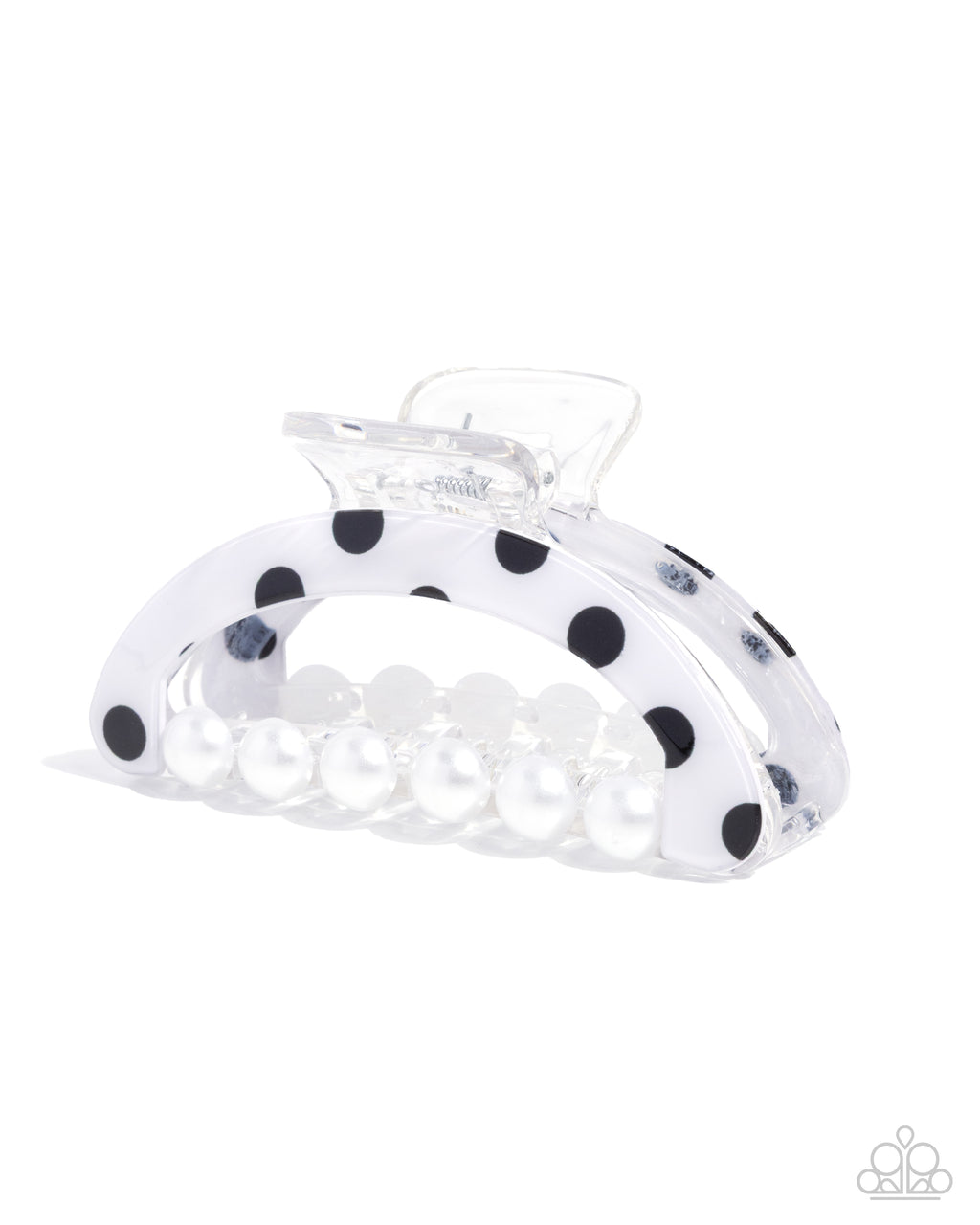 Paparazzi Accessories - Debonair Dots - White