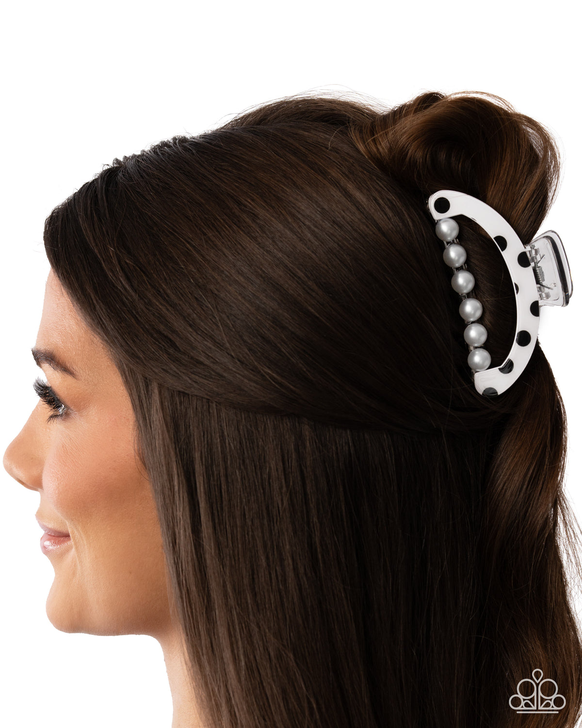 Paparazzi Accessories - Debonair Dots - White