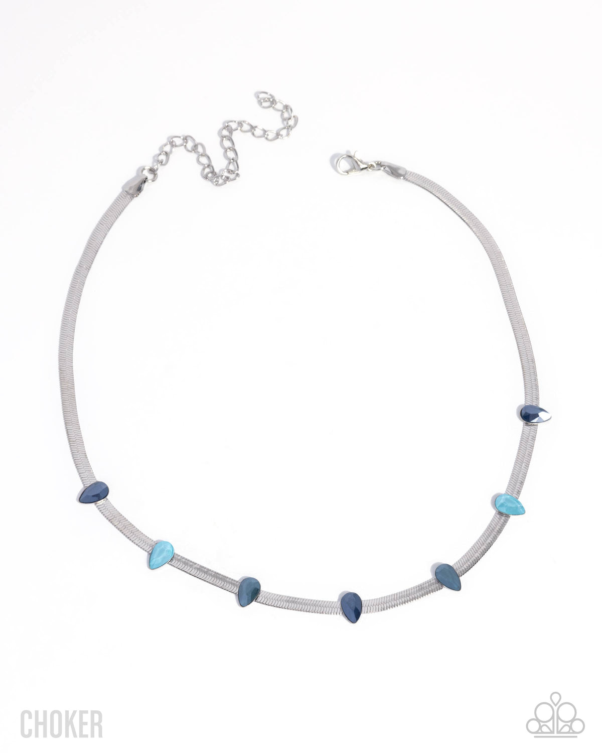 Paparazzi Accessories - Drawing Attention - Blue - Choker