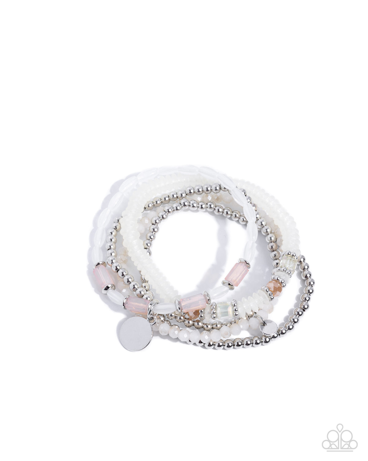 Paparazzi Accessories - Semester Strands - White - Paparazzi Accessories