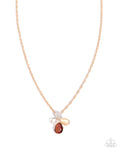 Paparazzi Accessories - Whimsical Wellness - Brown - Necklace