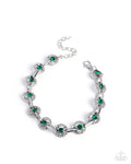 Paparazzi Accessories - Twinkle Tour - Green - Paparazzi Accessories
