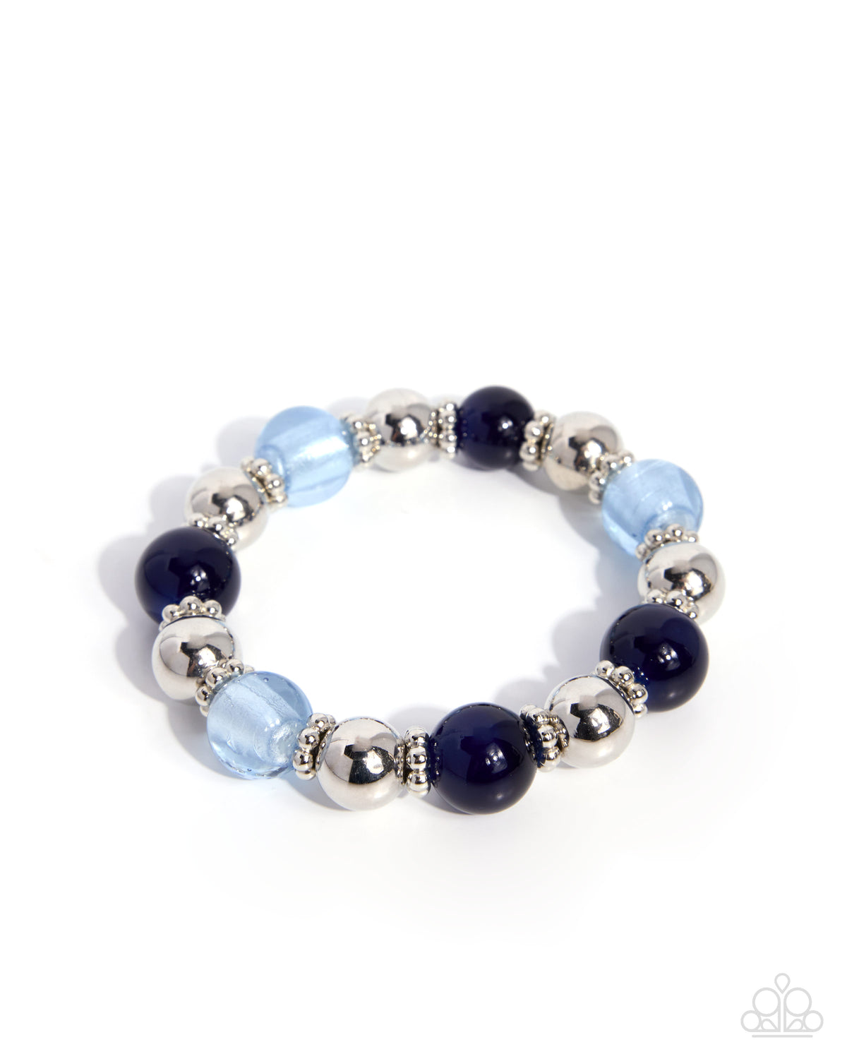 Paparazzi Accessories - Clear Conviction - Blue - Bracelet