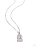 Paparazzi Accessories - Fine Flirtation - Silver - Paparazzi Accessories