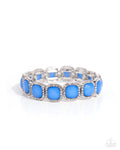 Paparazzi Accessories - Merry SHOW Round - Blue - Paparazzi Accessories