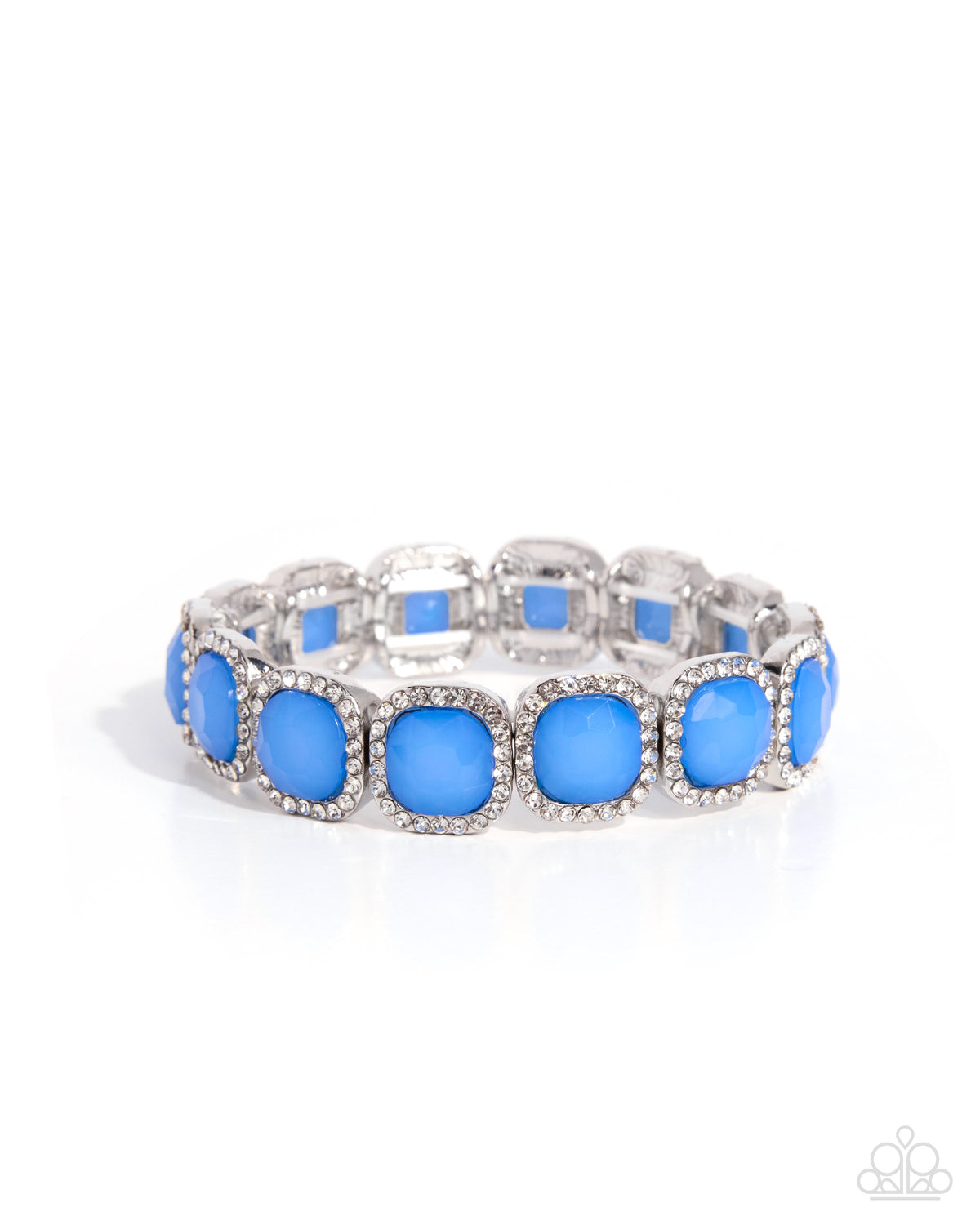 Paparazzi Accessories - Merry SHOW Round - Blue - Paparazzi Accessories