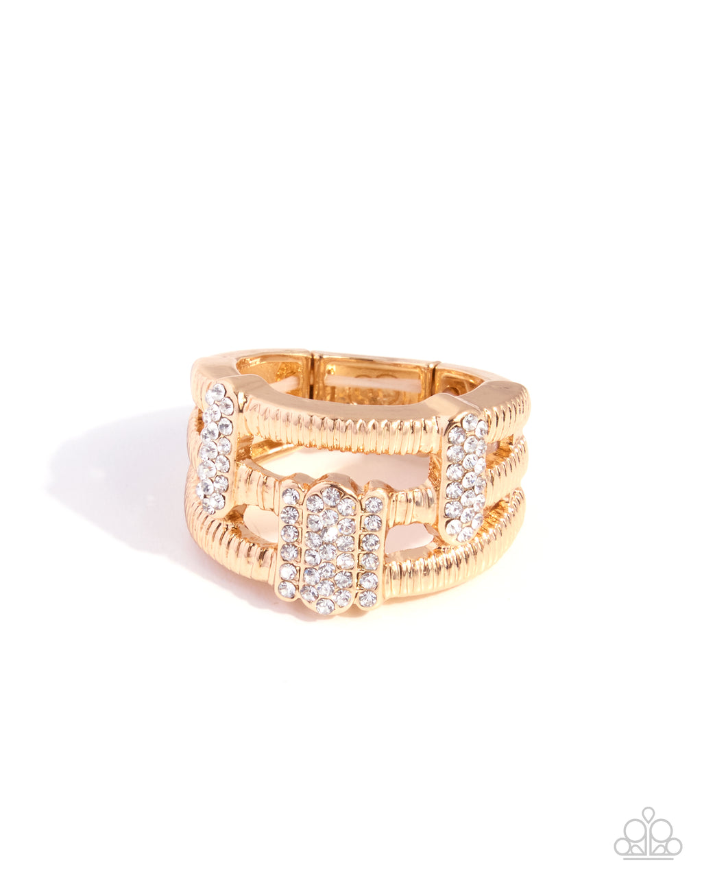 Melodic Merge - Gold - Paparazzi Accessories