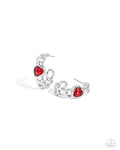Paparazzi Accessories - Heartfelt Helm - Red - Paparazzi Accessories